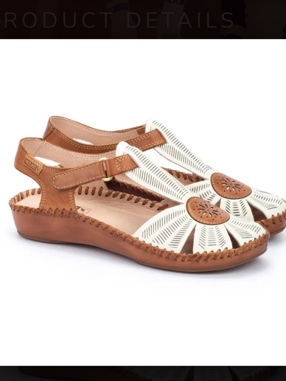 PIKOLINOS WOMEN'S P. VALLARTA Sandals Coastal Leather Comfort Size 38 / 8.5